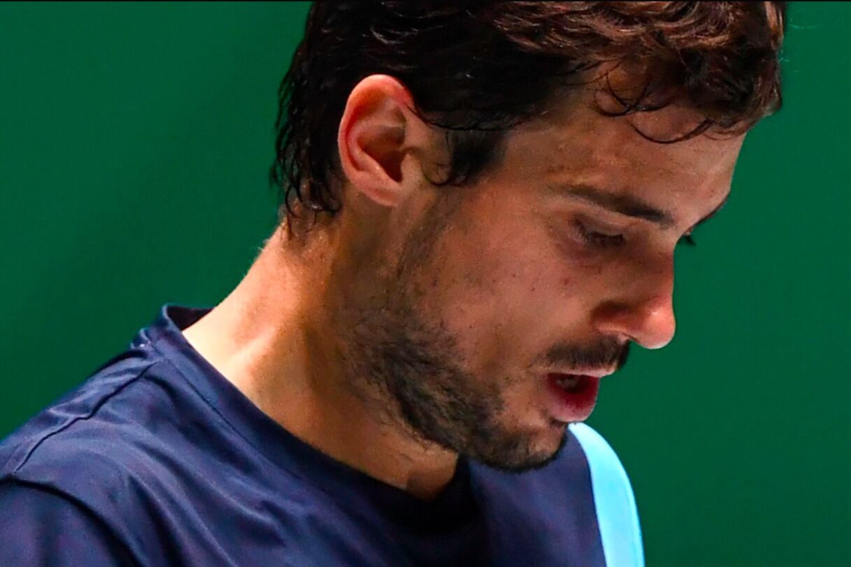 Guido Pella, volvió a perder en primera ronda.