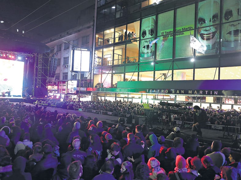 Estuvieron Horacio Rodríguez Larreta, Angel Mahler y Jorge Telerman, pero no hubo discursos.