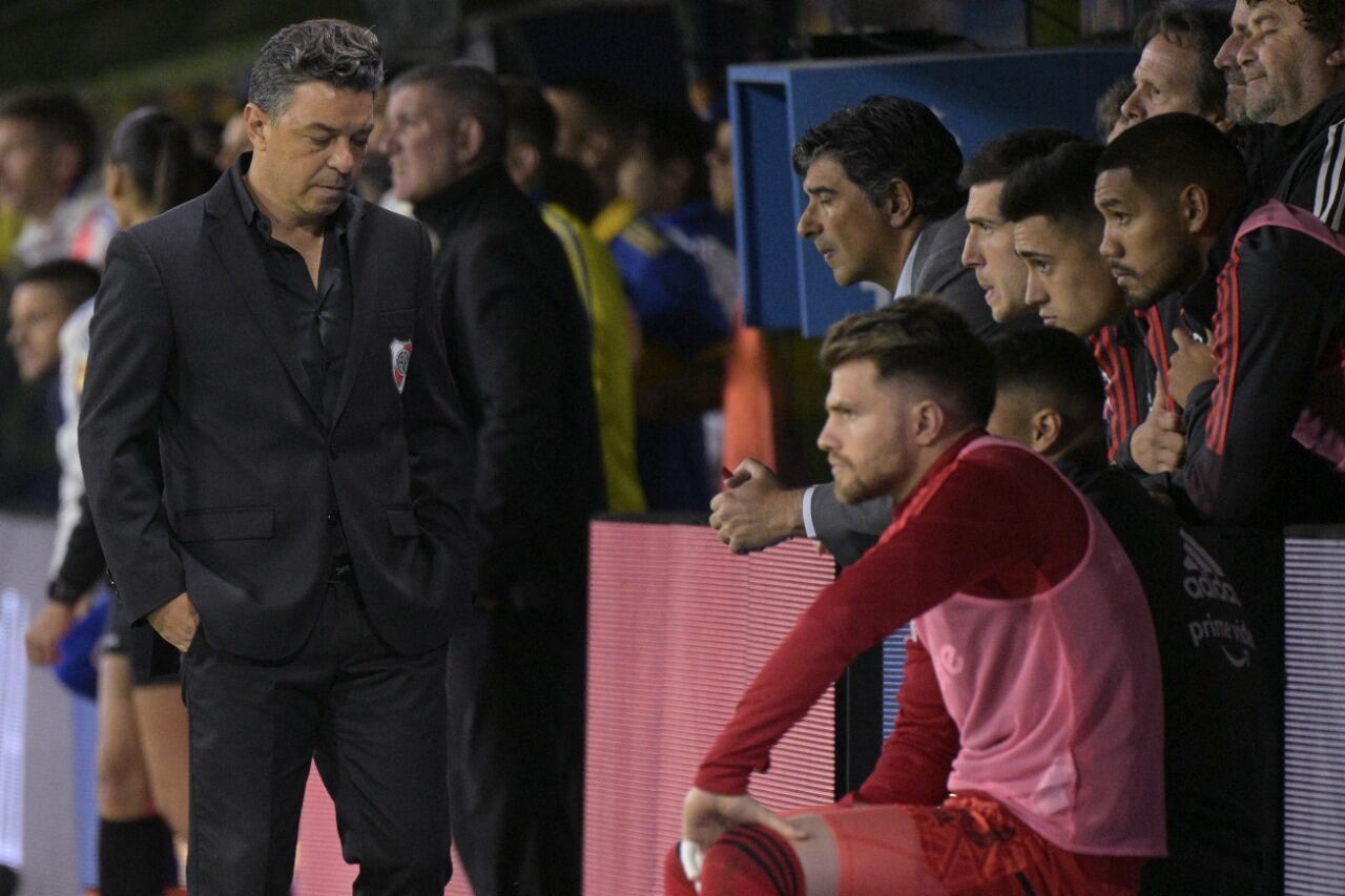 Gallardo probó y probó pero no le encontró la vuelta al Superclásico