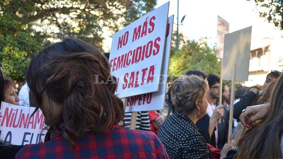 Reclamo contra los femicidios
