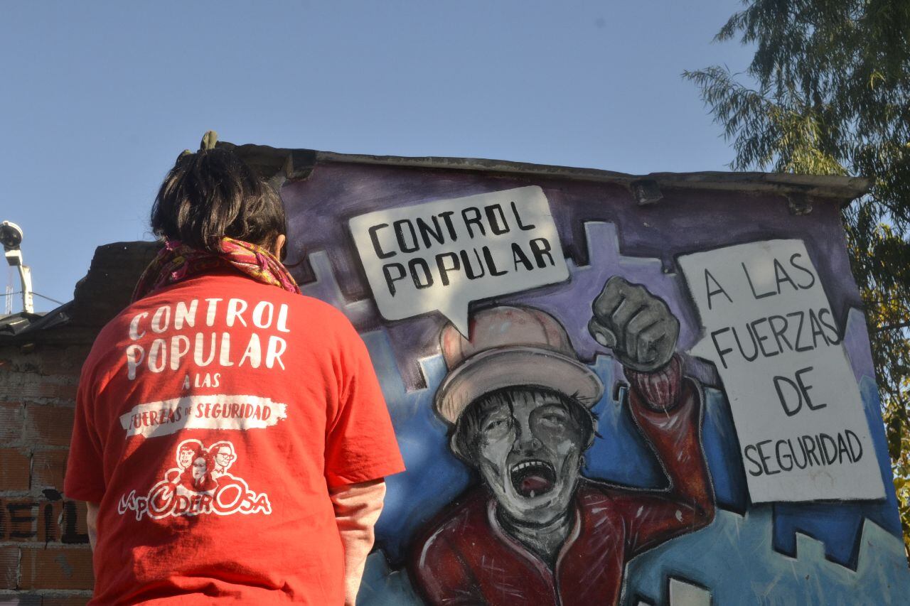 La gente del barrio ya sabe que puede recurrir a la Poderosa para defenderse.
