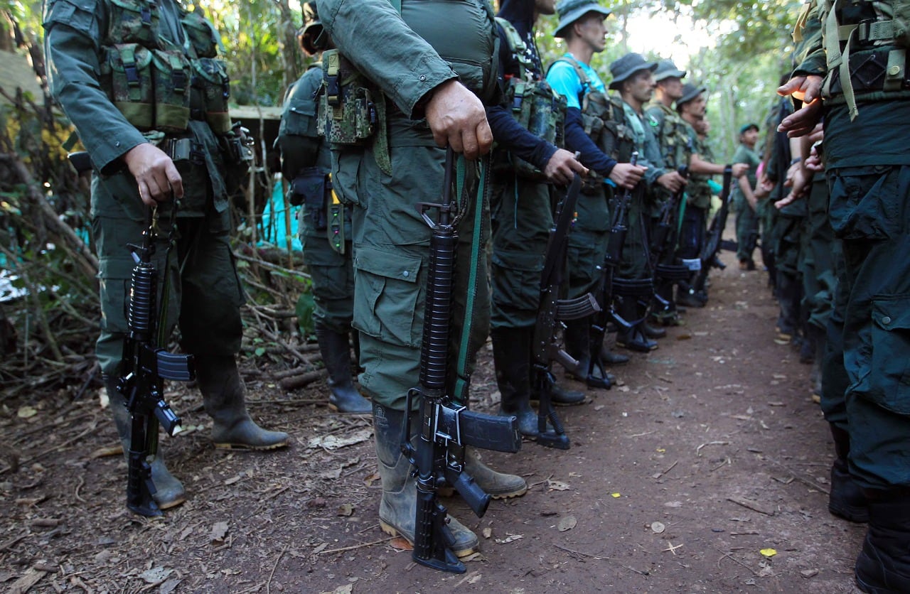 Las FARC depusieron las armas hace cinco años, tras firmar los acuerdos de paz con el gobierno de Juan Manuel Santos.