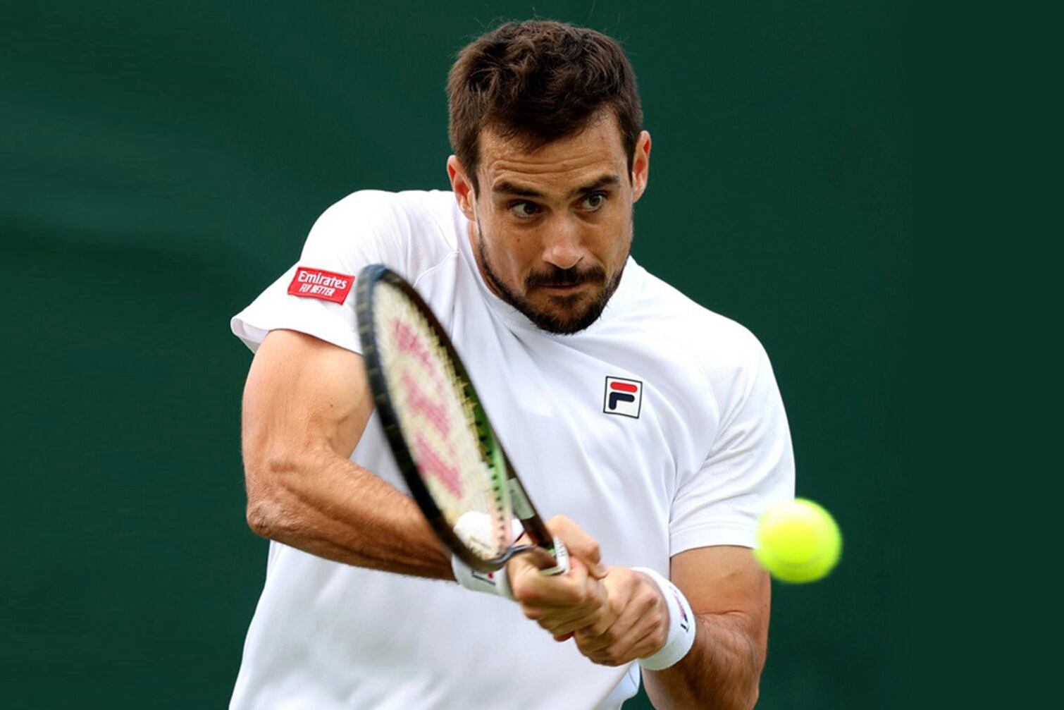 Guido Pella chocará con el ruso Roman Safiullin en la tercera ronda de Wimbledon