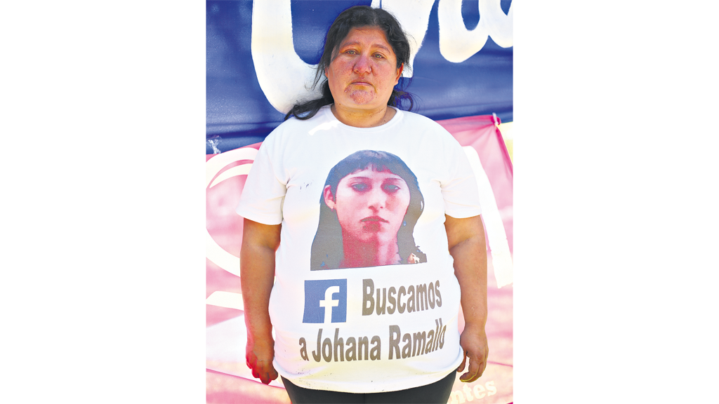 Marta, mamá de Johana Ramallo, reclamó por la aparición de su hija.