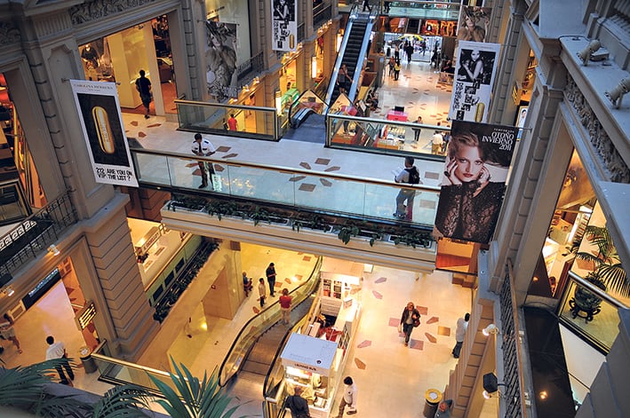 Con respecto al alicaído octubre, las ventas en los shoppings cayeron 10,8 por ciento.