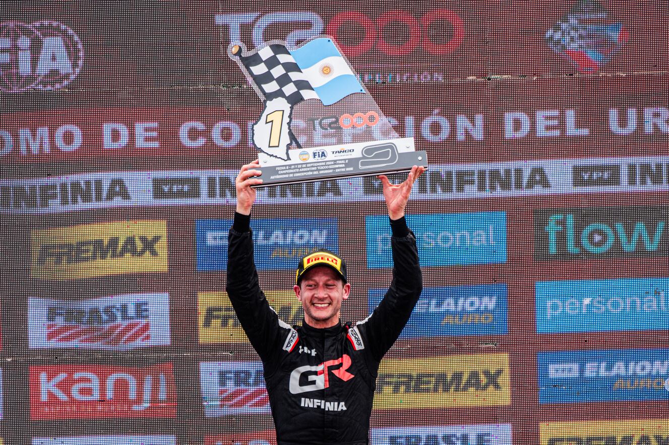 Marcelo Ciarrocchi (Toyota) ganador en Concepción del Uruguay. 