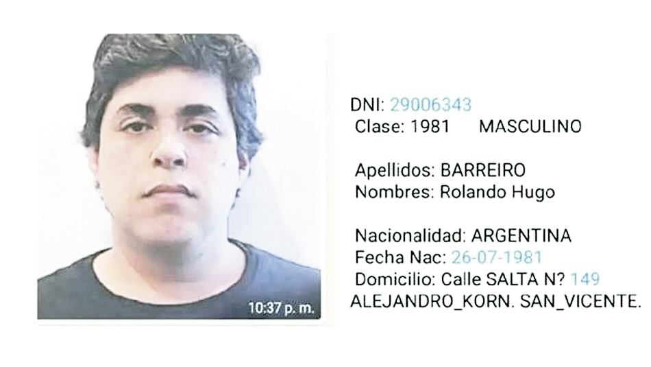 Hugo “Rolo” Barreiro, un ex o actual agente de la AFI