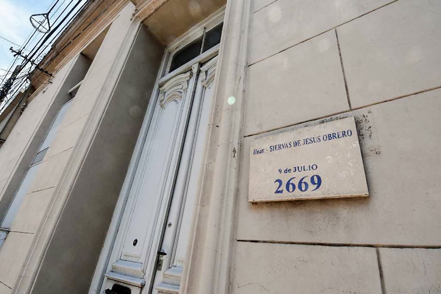 La casona de 9 de Julio 2669, Santa Fe, donde Grávida había ocultado a la nena.