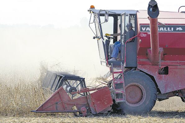 La producción de maquinaria agrícola registró una caída histórica del 90 por ciento.