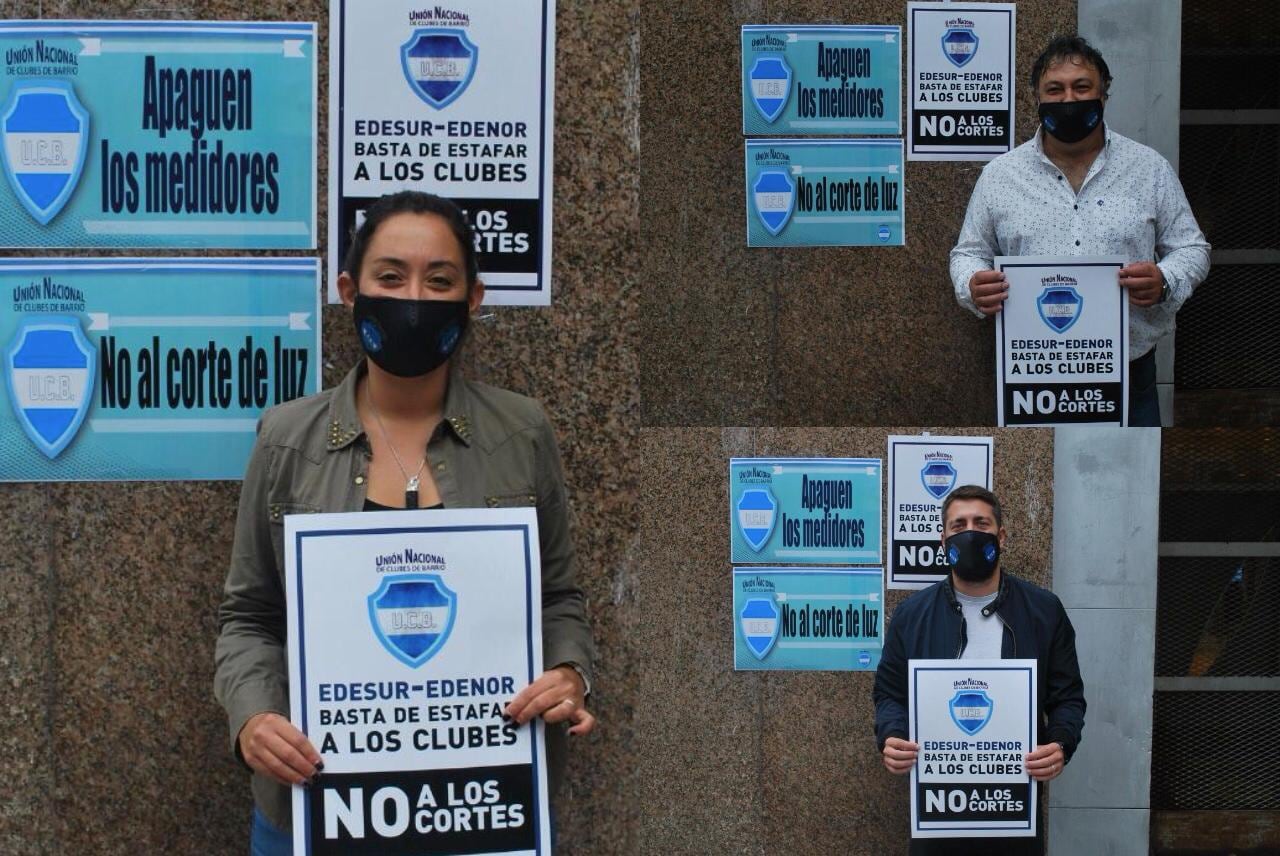 Los dirigentes que presentaron el escrito