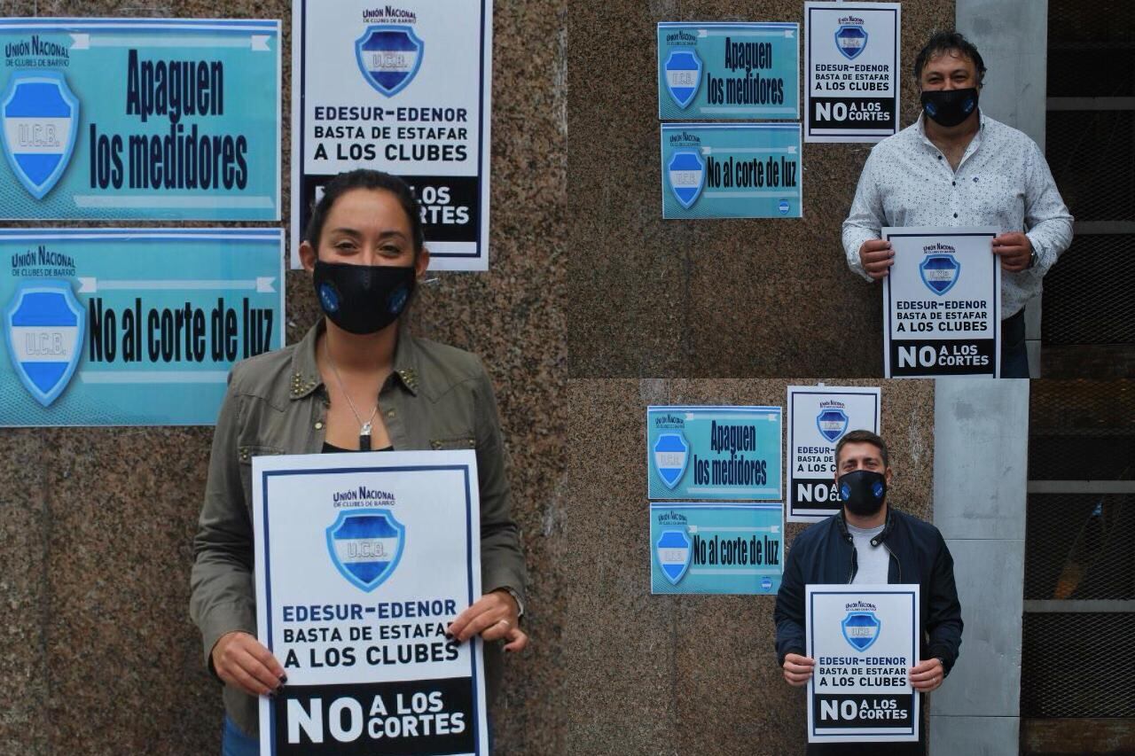 Los dirigentes que presentaron el escrito