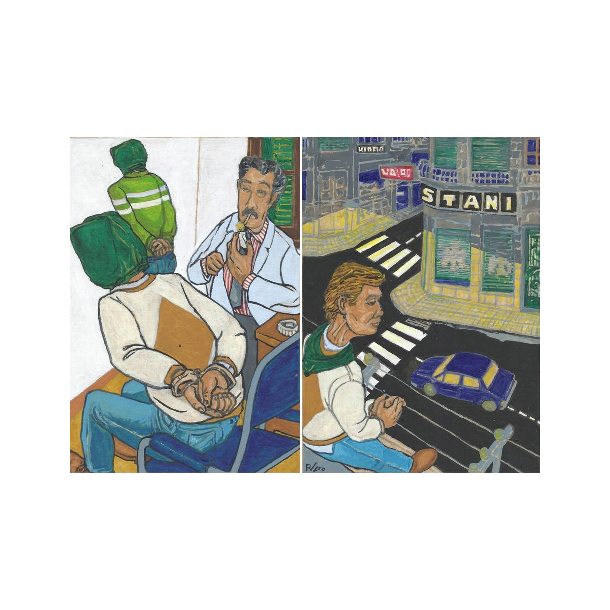 Los dibujos de Viso fueron aceptados como prueba en un hecho sin precedentes en juicios de lesa humanidad.