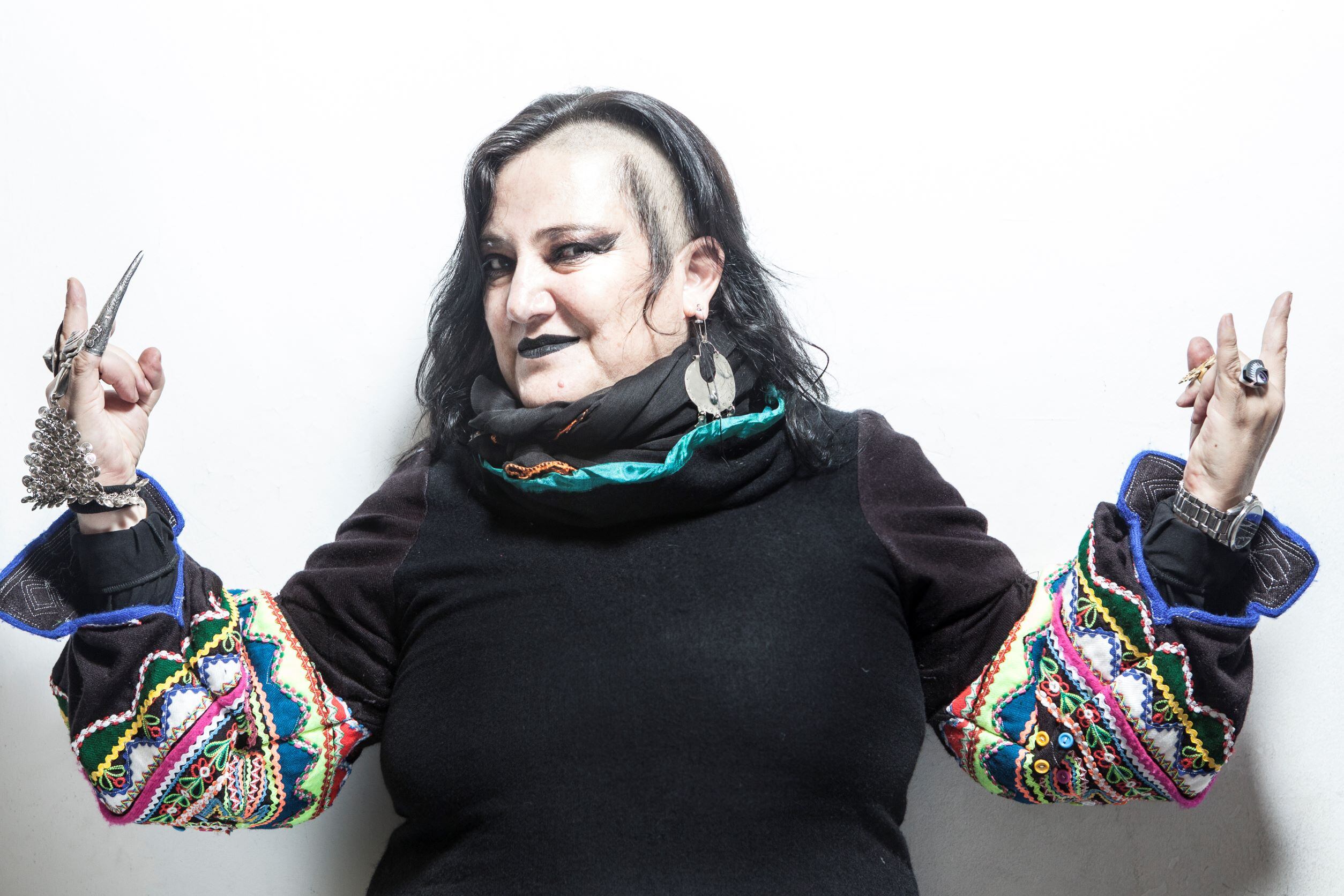 María Galindo, desde El alto boliviano, con irreverencia siempre.