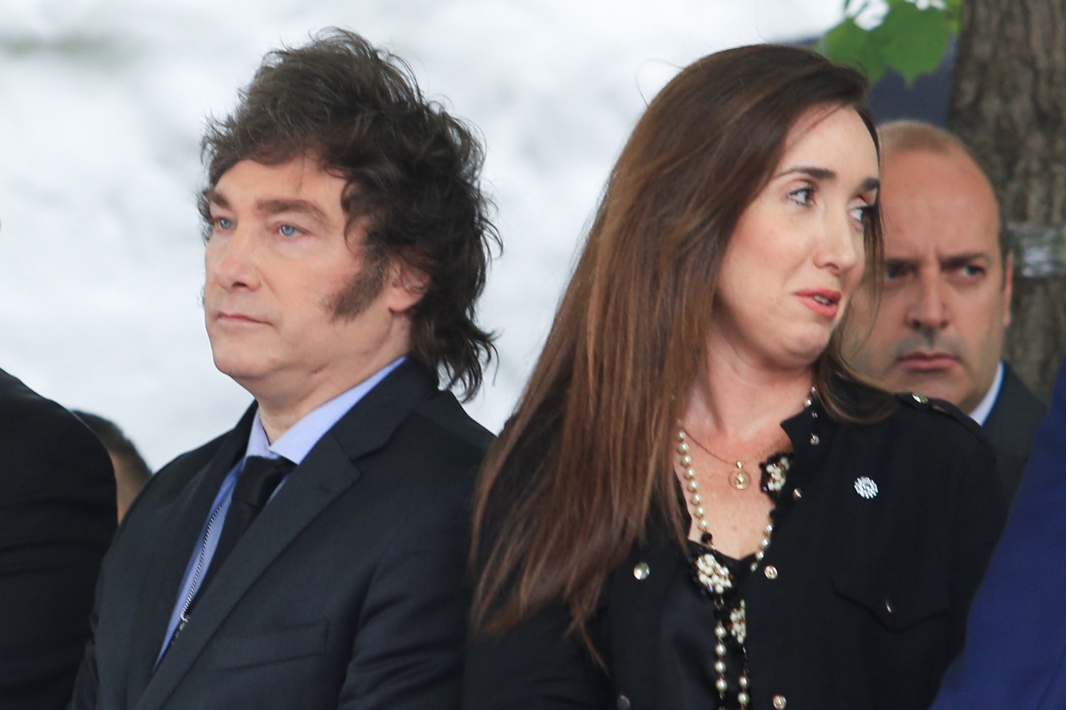 La ruptura entre el presidente Milei y la vice Villarruel quedó a la vista de todos.