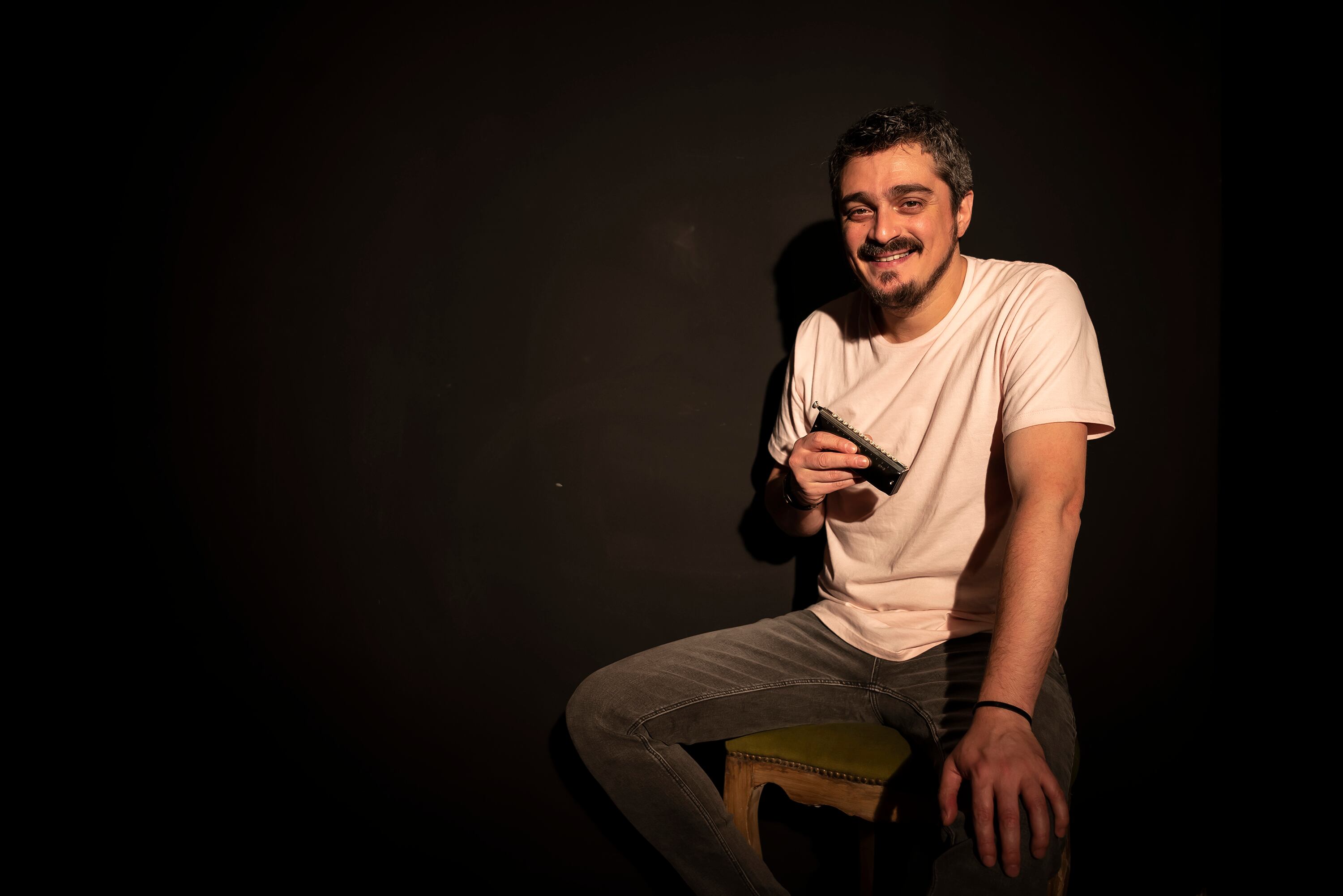 Franco Luciani acaba de llegar de una gira por Europa.