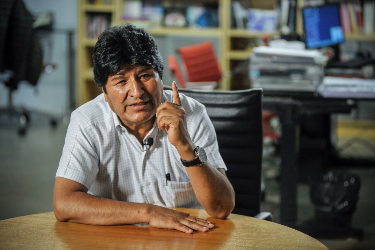 Morales brindó su apoyo a la vicepresidenta mediante una publicación en su cuenta de Twitter.