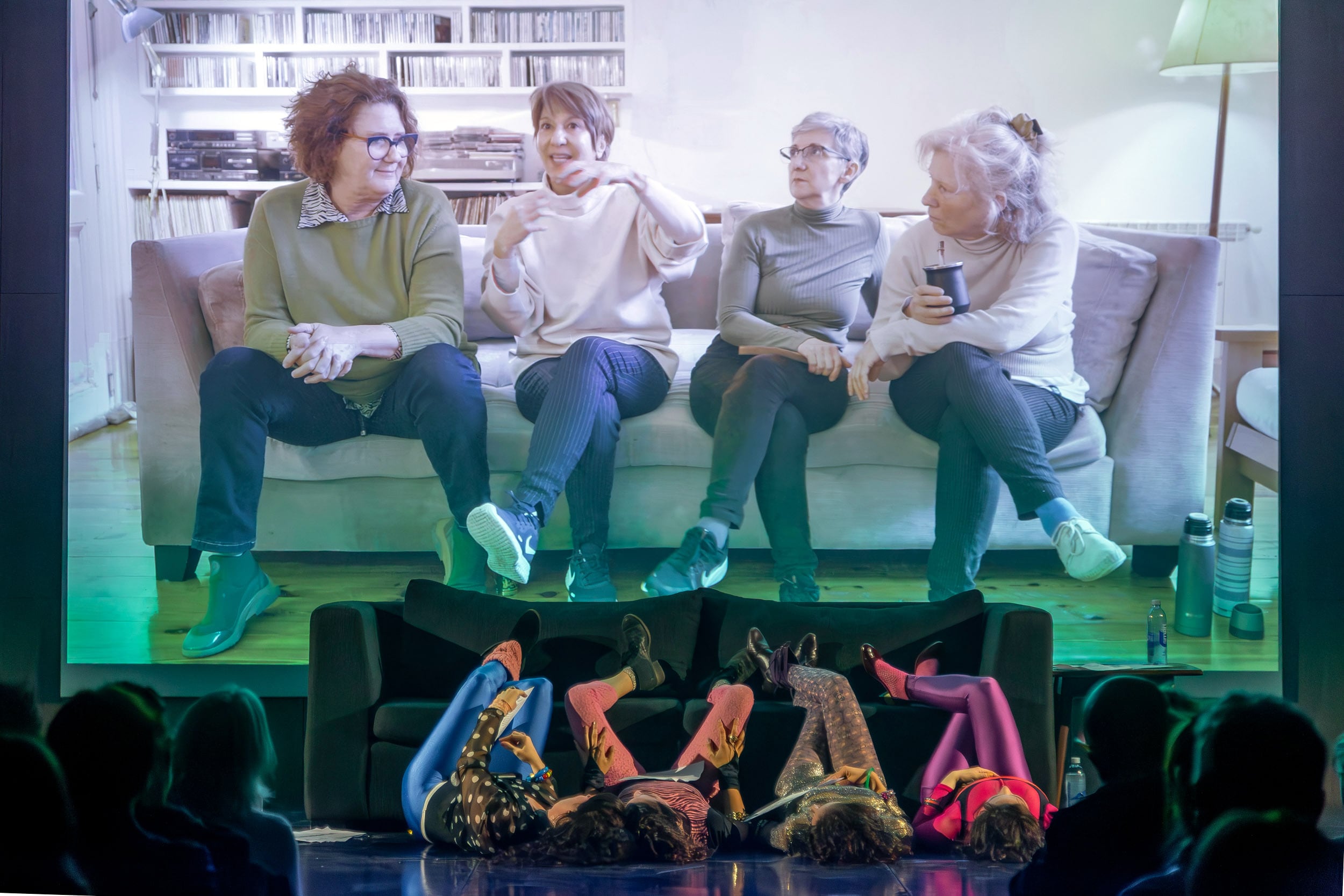 Piel de Lava rindió homenaje a Gambas al Ajillo. Imagen: Gentileza Guido Limardo.