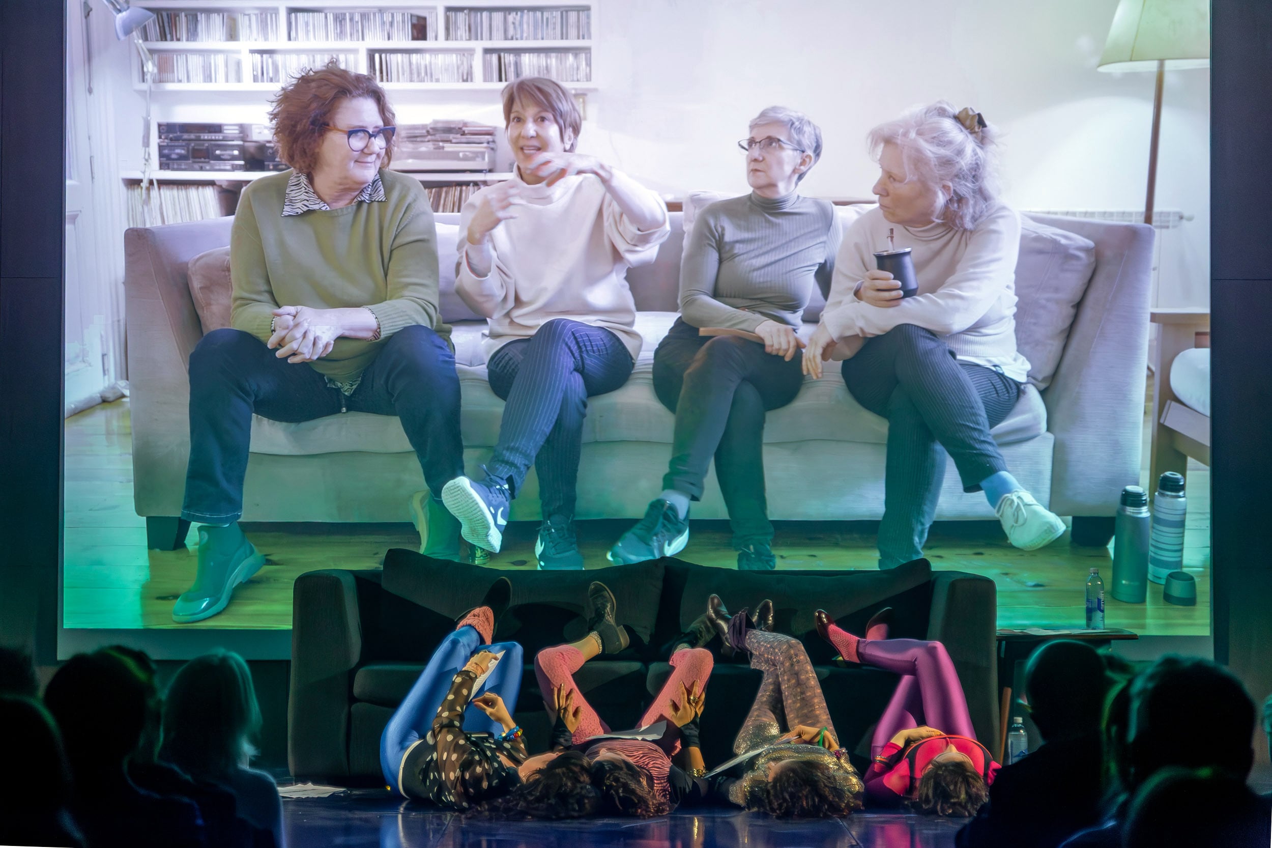 Piel de Lava rindió homenaje a Gambas al Ajillo. Imagen: Gentileza Guido Limardo.