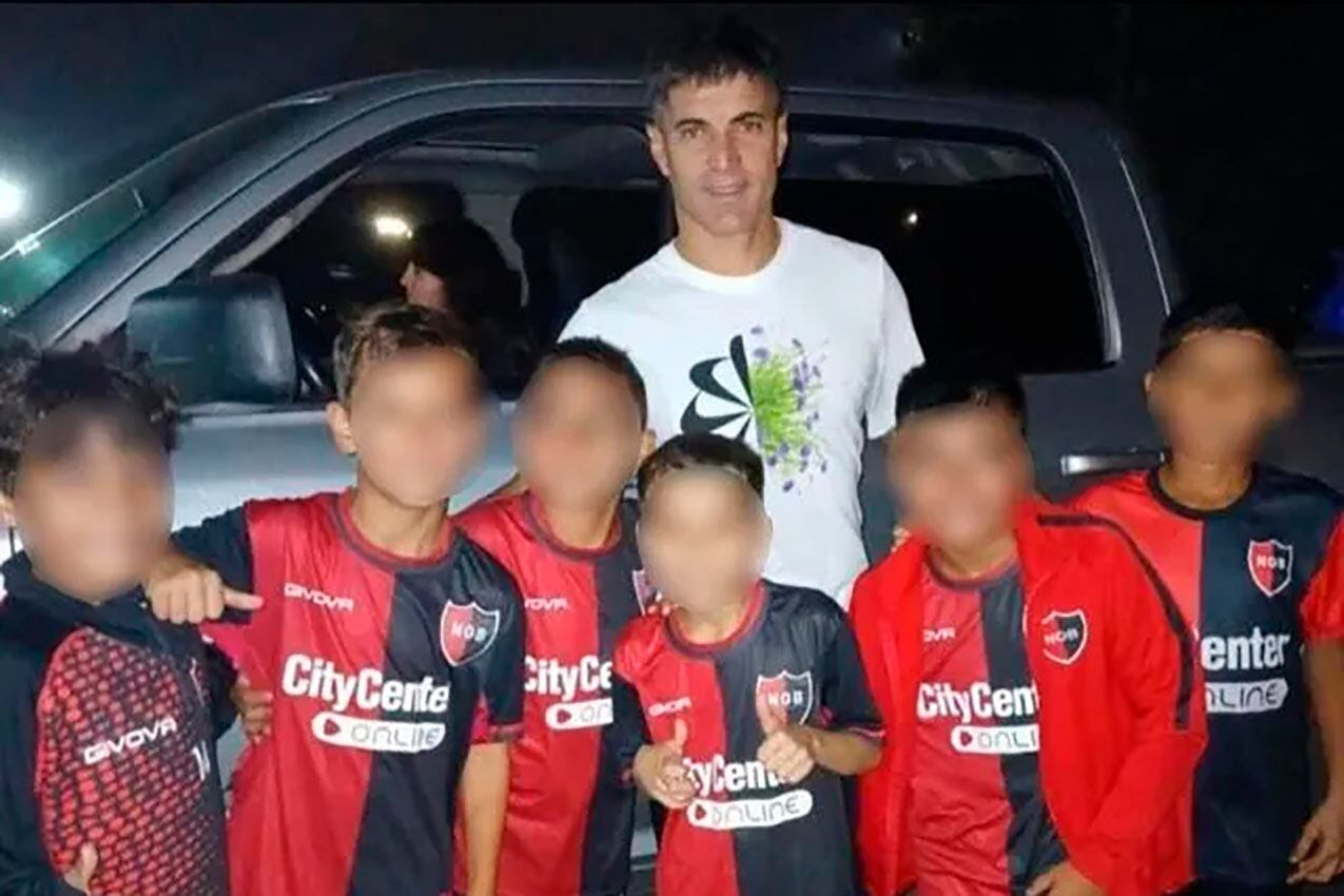 Los juveniles y Malcorra posaron para una foto