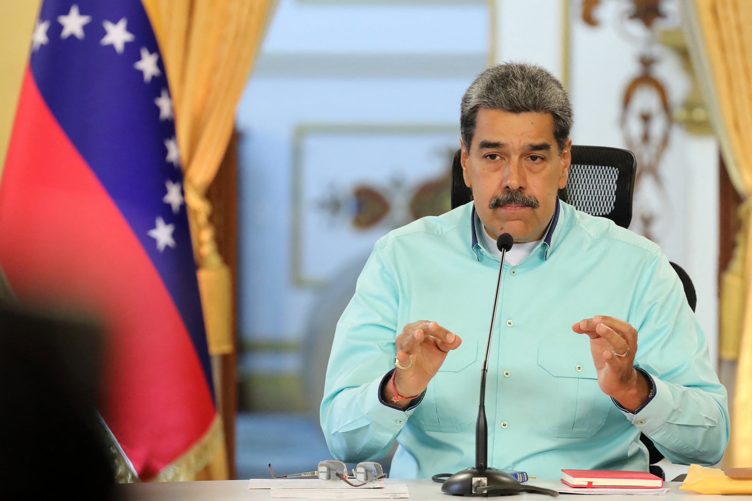 Nicolás Maduro agradeció a las fuerzas de seguridad por "garantizar la paz" en el período preelectoral