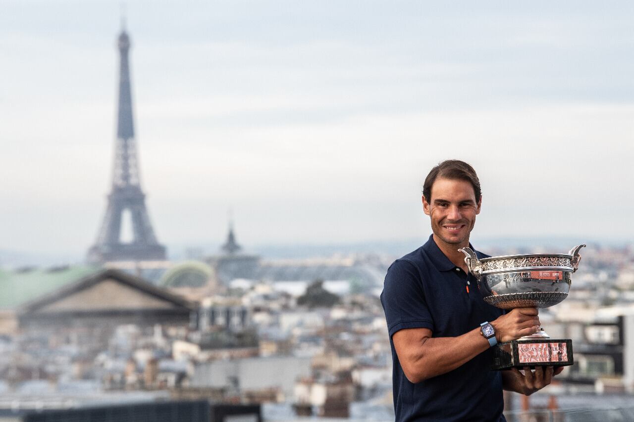Nadal, la Copa de los Mosqueteros y la torre Eiffel, un clásico de París. 