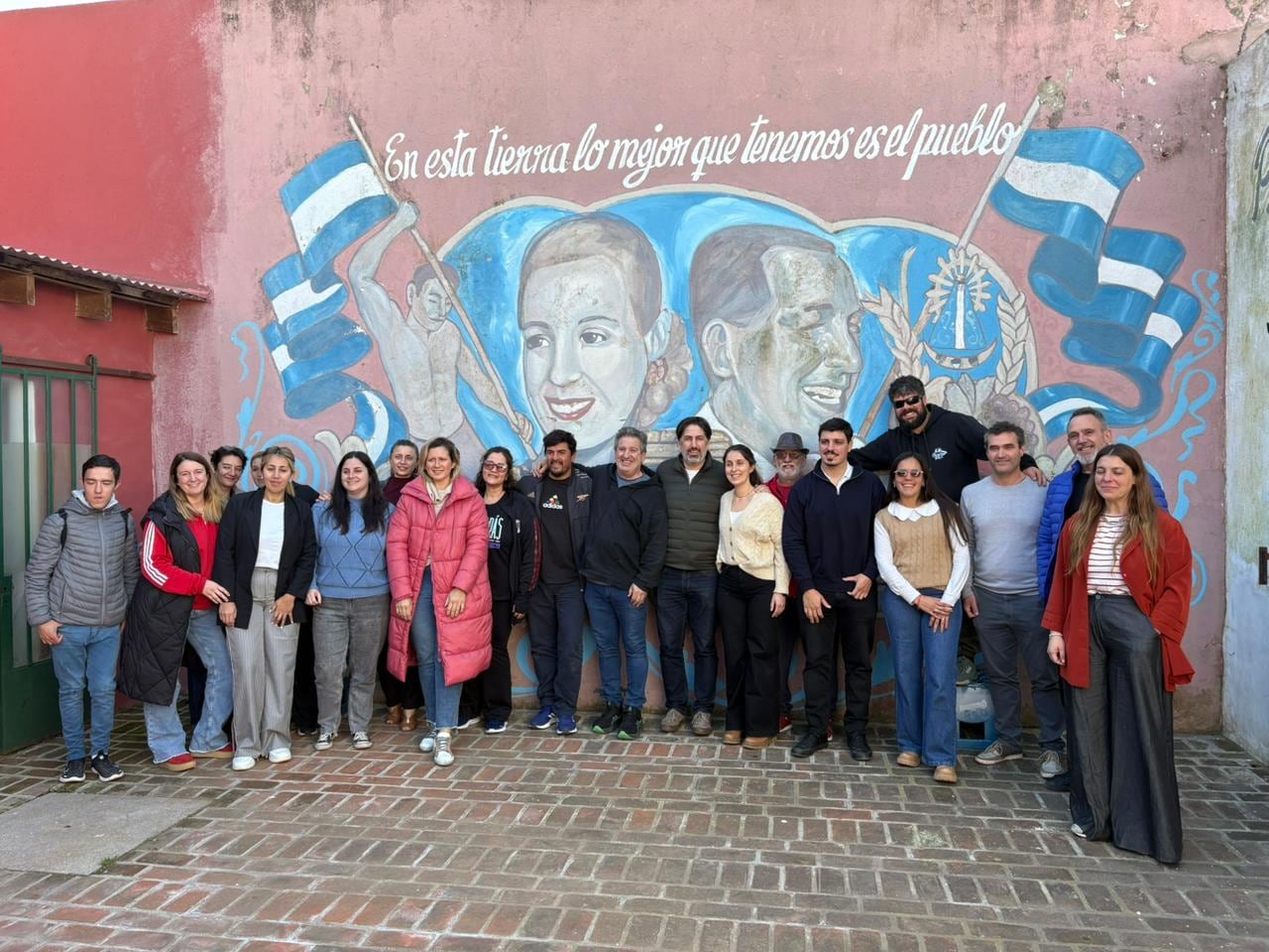 Trotta y la militancia del peronismo en Maipú.