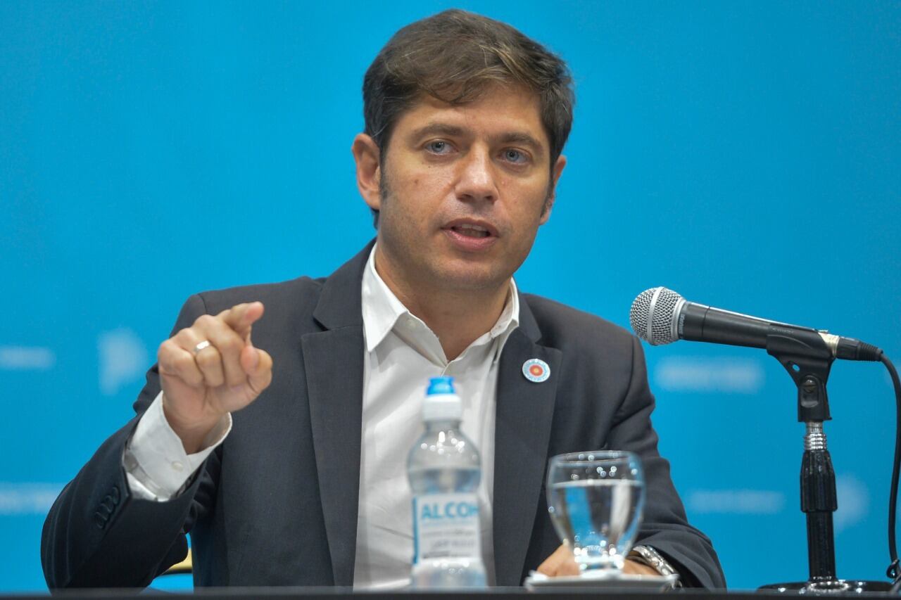 Axel Kicillof, gobernador de Buenos Aires. 