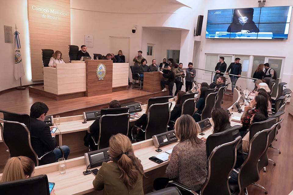 El diputado Leonardo Grosso presidió el encuentro junto con su par Graciela Camaño.