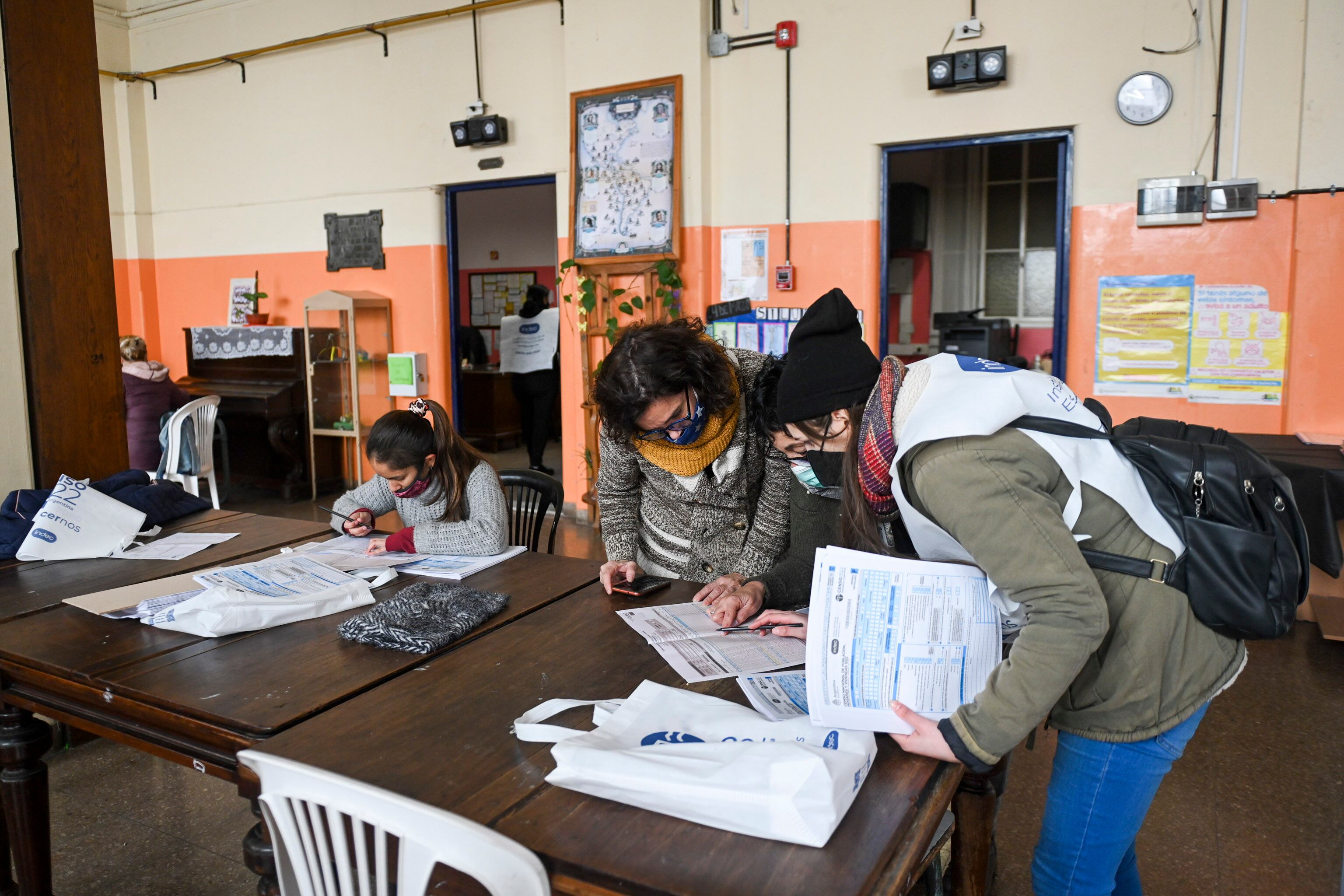 Del relevamiento participaron más de 650 mil censistas a lo largo del territorio nacional.