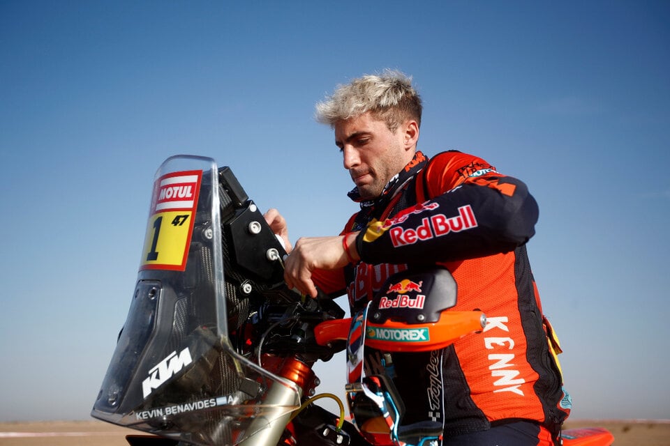 Kevin Benavides, bicampeón del Dakar.