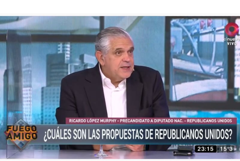 Foto: Fuego Amigo, Canal Nueve