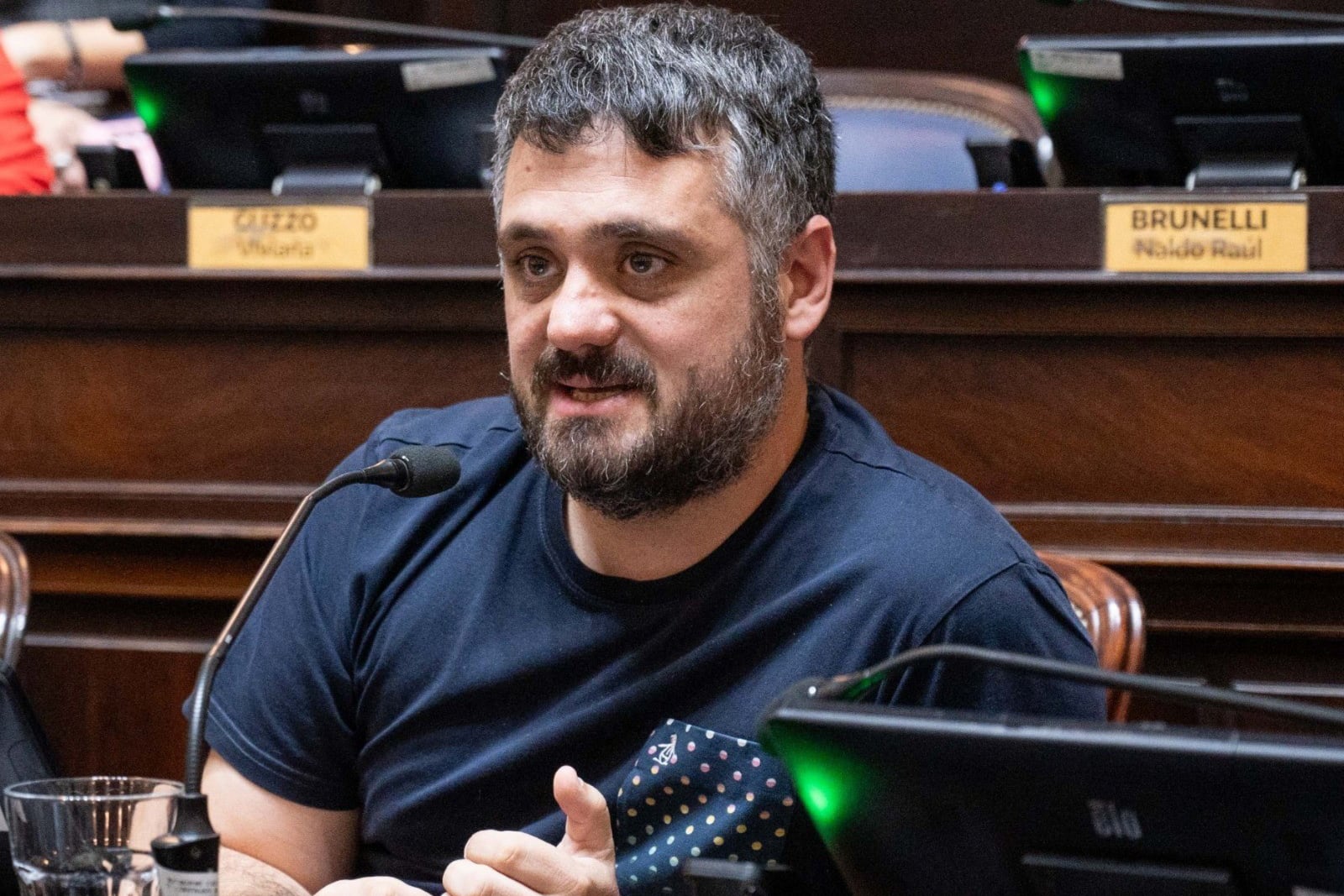 Facundo Tignanelli busca continuar en la cámara baja.  