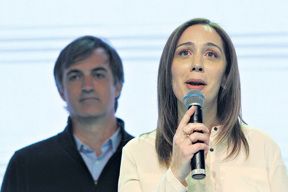 La gobernadora Vidal le atribuyó al “equipo de los imparables” la diferencia de 4,15 puntos obtenida sobre Unidad Ciudadana.
