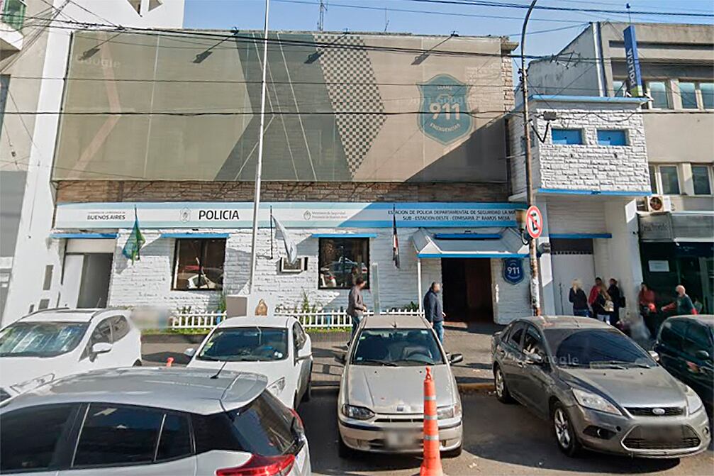 La comisaría ubicada en Avenida de Mayo 549 de Ramos Mejía.