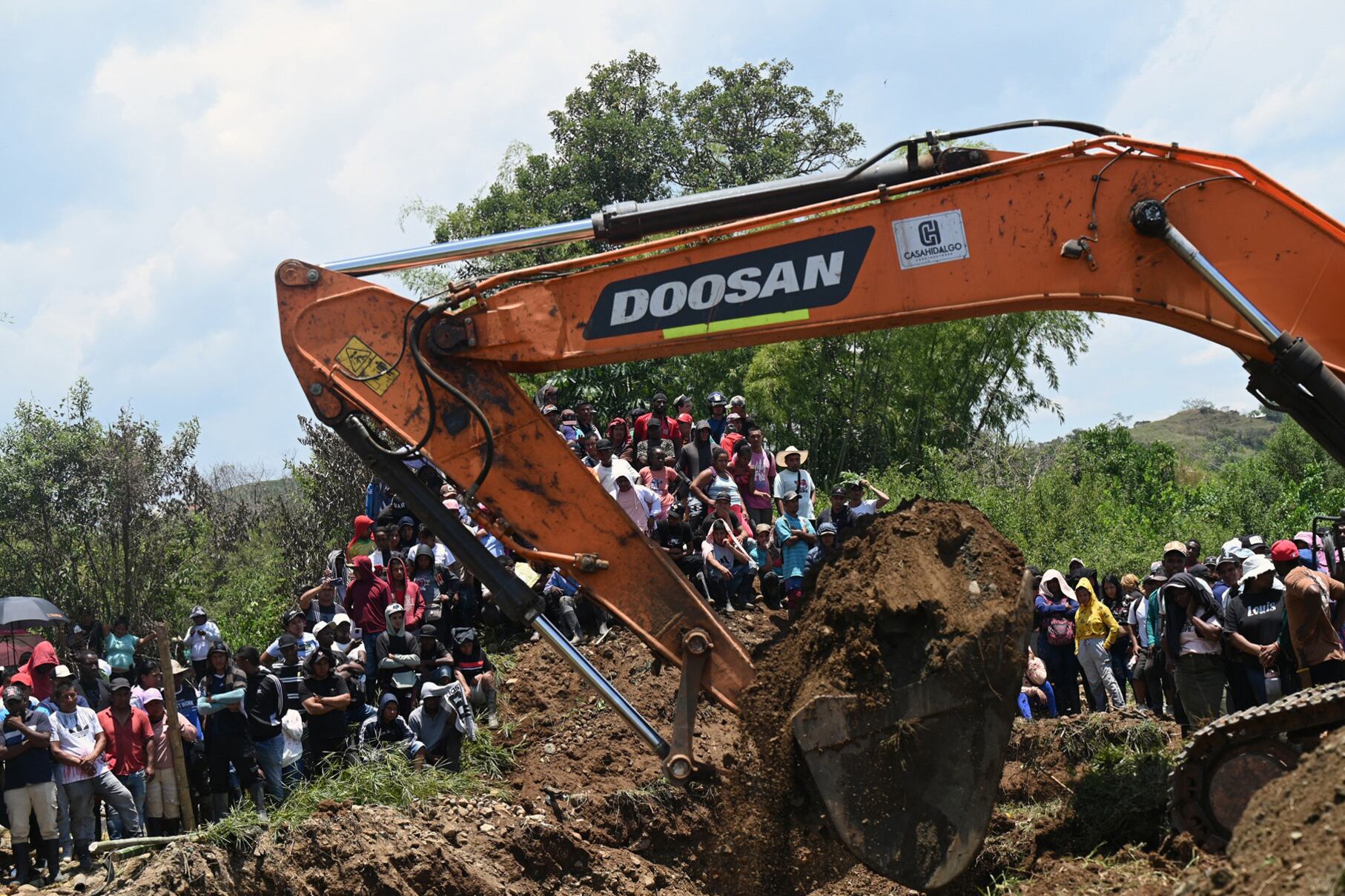Los exitosos trabajos de rescate.