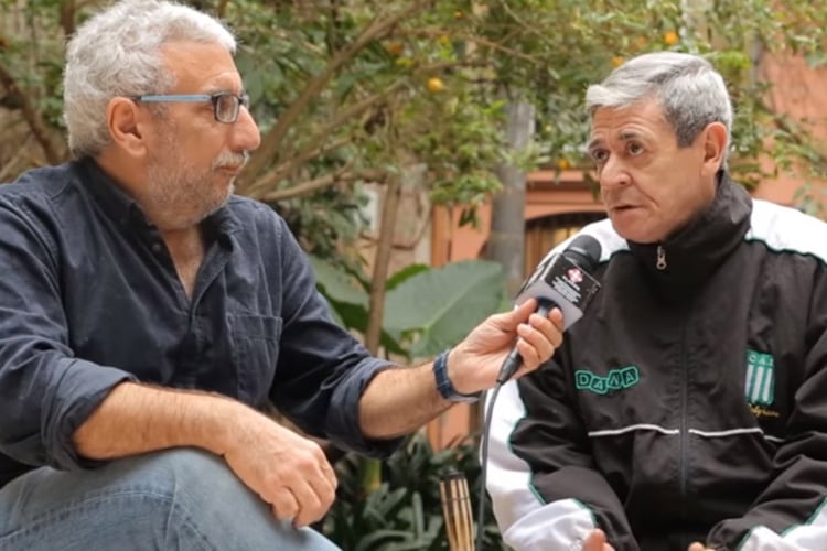 Houseman, entrevistado por Pablo Alabarces en 2014.