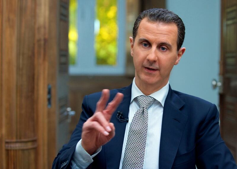 Bashar Al Assad dijo que Estados Unidos es cómplice de los terroristas.