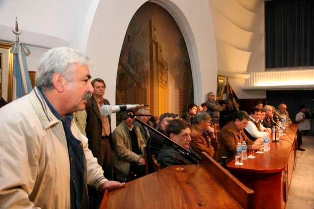 El secretario general Oscar Roberto Silva.