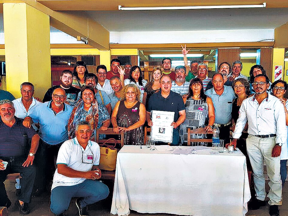 La OTR, reunida en el encuentro nacional del radicalismo en Córdoba.