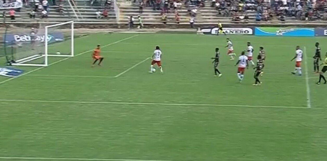 Sin marca: la imagen que levanta sospechas de un presunto arreglo de partido.