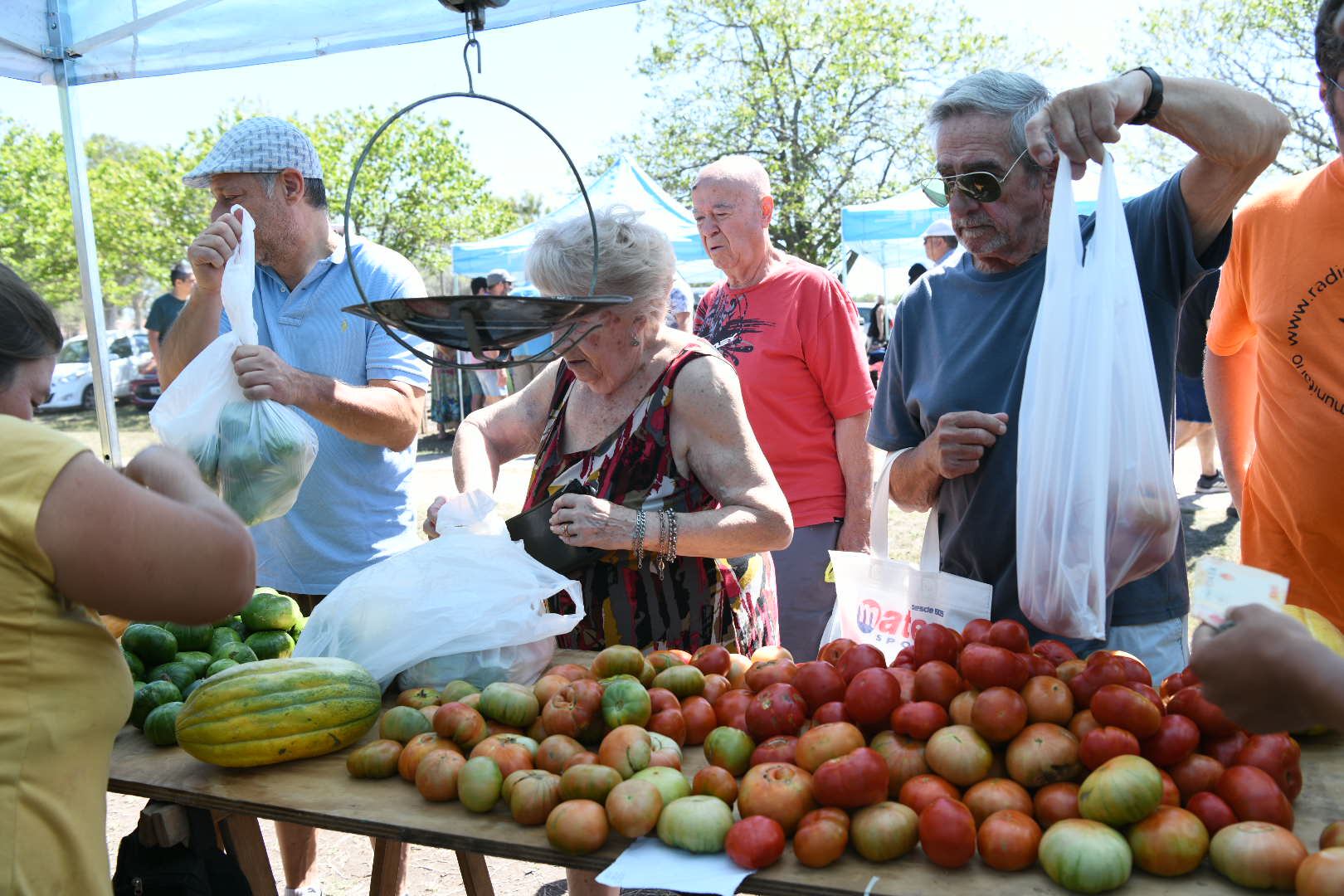 "El tomate platense es insuperable en materia gustativa”, afirma Juan José Garat.