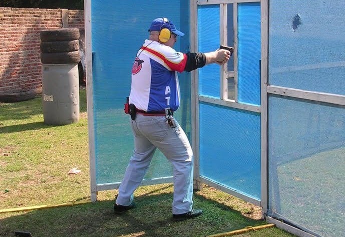 Una foto que el femicida subió a las redes.