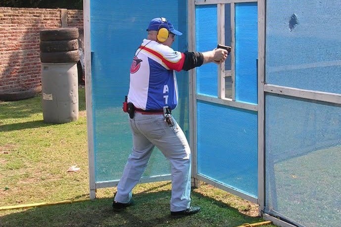 Una foto que el femicida subió a las redes.