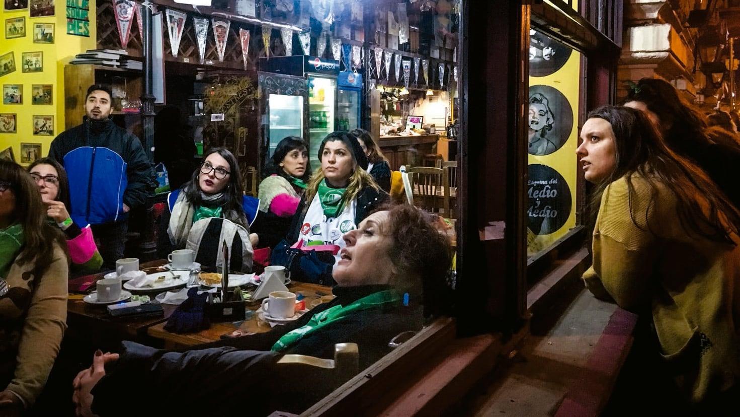 Tanta información en esta sola imagen captada por Celina Mutti Lovera.