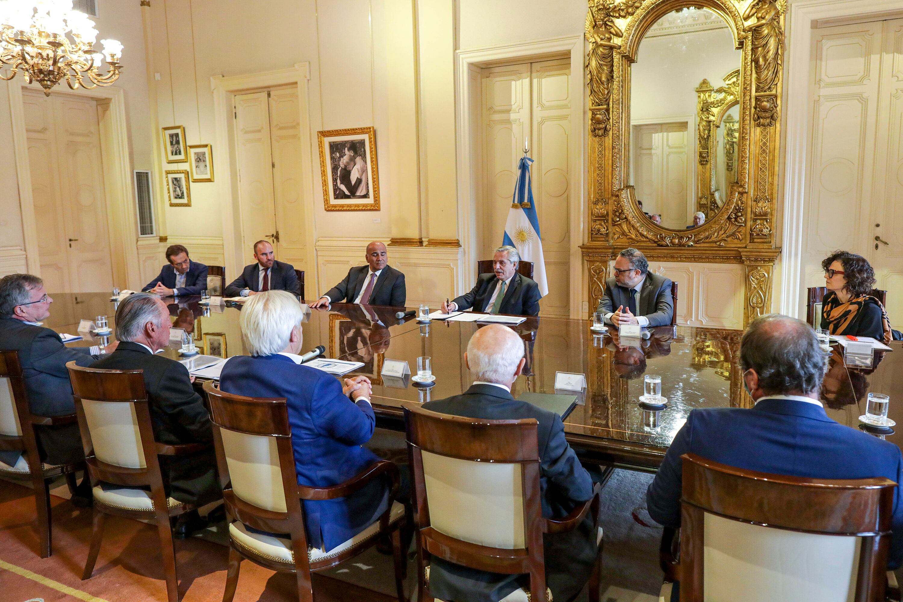 Por el lado del Gobierno, el principal orador fue el presidente Fernández.