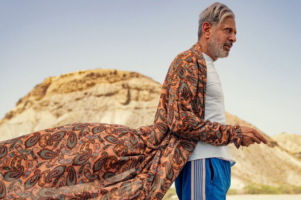 Goldblum como Zeus: "Tiene una capacidad abrumadora para la crueldad y la violencia, pero también carisma."