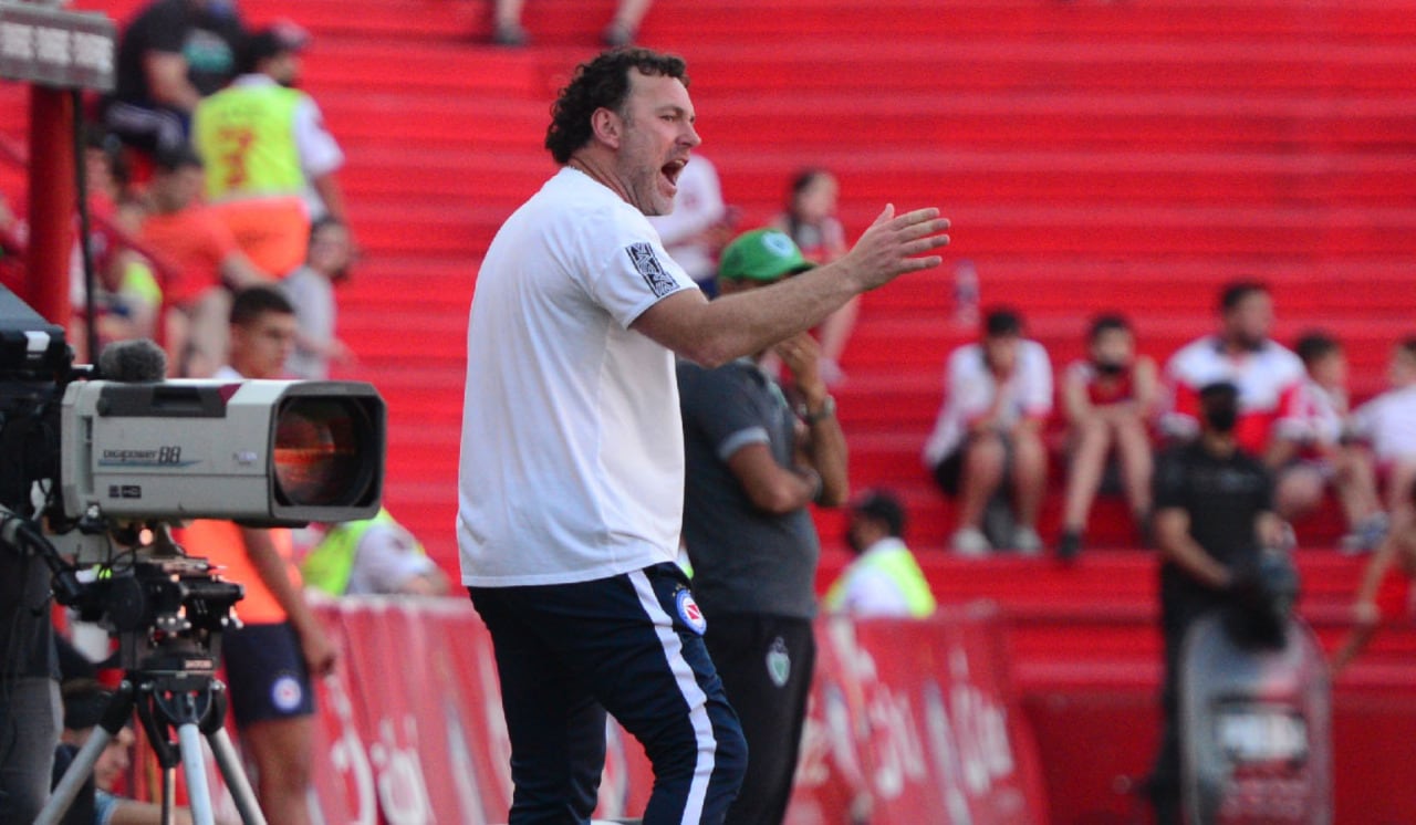 Gabriel Milito, entrenador de Argentinos Juniors