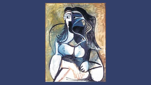 Mujer en Sillón, de Pablo Picasso.