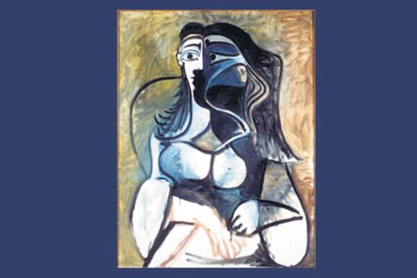 Mujer en Sillón, de Pablo Picasso.