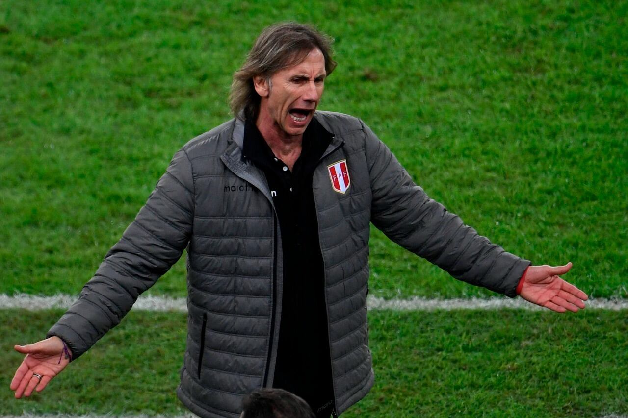 Ricardo Gareca en su ciclo con la Selección de Perú